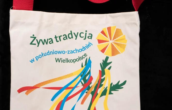 Gadżet promocyjny - torba ze znakiem graficznym "Żywa tradycja..."